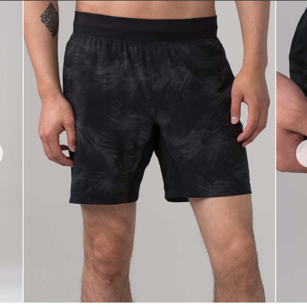 Lululemon T.H.E linerless shorts 7” graphite grey